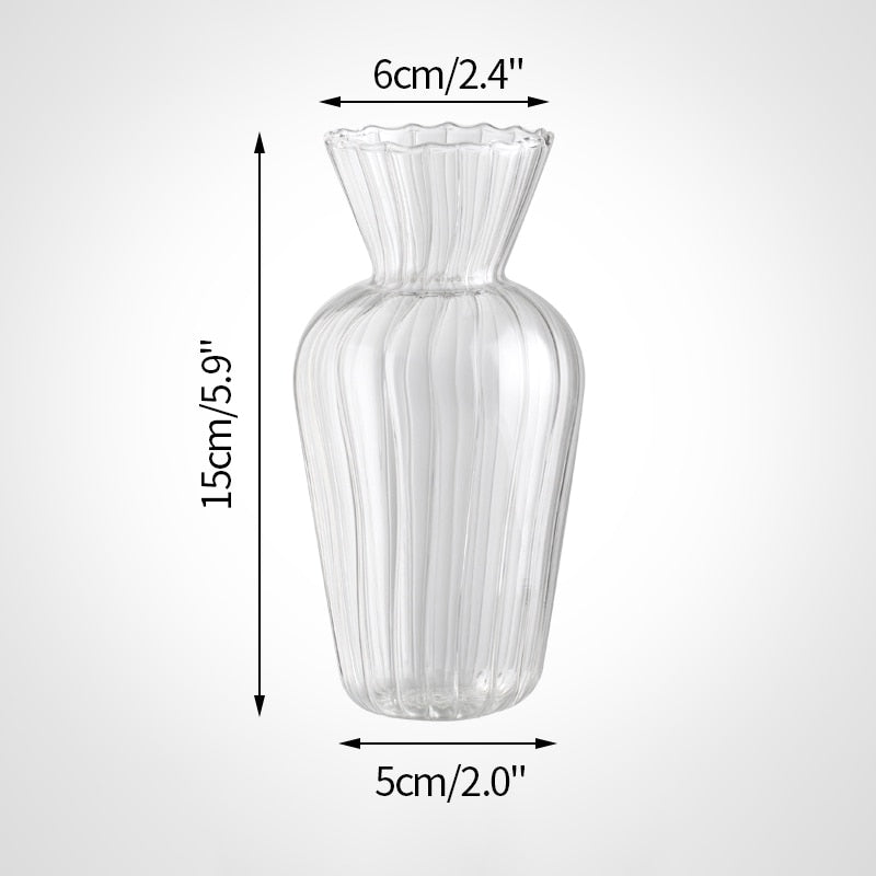 Clear Glass Vase